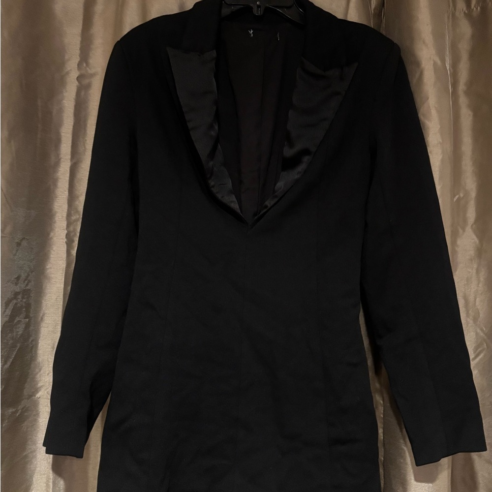 Zara Black Long Sleeve Dress